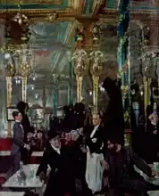 Orpen, William: Cafe Royal, London