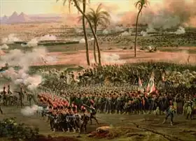 Lejeune, Louis: The Battle of the Pyramids, 21 July 1798