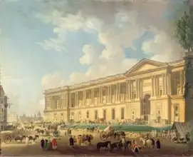 Demachy, Pierre Antoine: The Colonnade of the Louvre