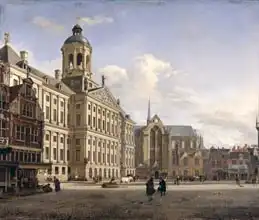 Heyden, Jan van der: The New Town Hall, Amsterdam