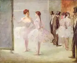 Forain, Jean Louis: Dancers in the Wings at the Opera