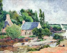 Gauguin, Paul: Washerwomen at Pont-Aven