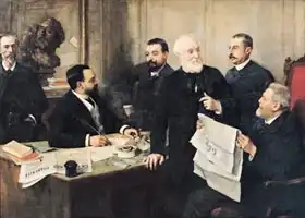 Gervex, Henri: The Board of Directors of 