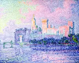 Signac, Paul: The Chateau des Papes, Avignon