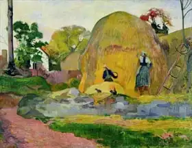 Gauguin, Paul: Yellow Haystacks, or Golden Harvest