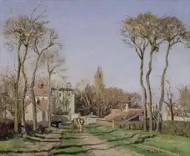 Pissarro, Camille: Entrance to the Village of Voisins, Yvelines