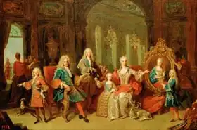 Ranc, Jean: The Family of Philip V (1683-1746) of Bourbon