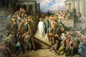 Dore, Gustave: Christ Leaves his Trial, 1874-80