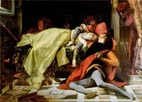 Cabanel, Alexander: Death of Francesca da Rimini and Paolo Malatesta