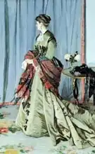 Monet, Claude: Portrait of Madame Louis Joachim Gaudibert