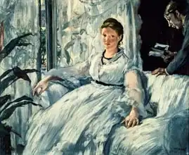 Manet, Edouard: Reading