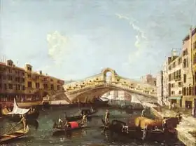 Canaletto, Giovanni: The Rialto in Venice