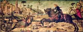 Carpaccio, Vittore: St. George Killing the Dragon, 1502-07