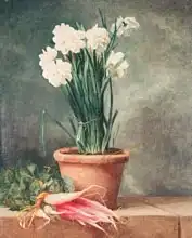 Roland de la Porte, Henri: Narcissus and Radishes