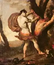 Liss, Johann: Apollo flaying Marsyas