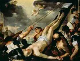 Giordano, Luca: The Crucifixion of Saint Peter