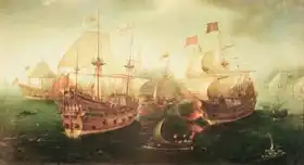 Vroom, Hendrick Cornelisz.: Naval Battle