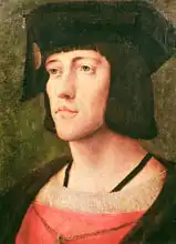 Flemish school (16th century): Portrait of a Knight of the Golden Fleece