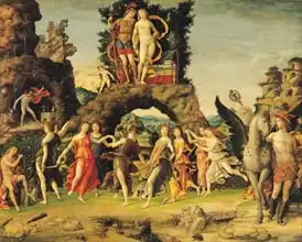 Mantegna, Andrea: The Parnassus: Mars and Venus