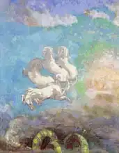 Redon, Odilon: The Chariot of Apollo, c.1905-14