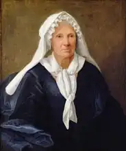 French school (18th century): Portrait of an Old Woman