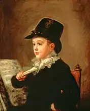 Goya, Francisco: Portrait of Marianito Goya, Grandson of the Artist