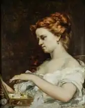 Courbet, Gustave: A Woman with Jewellery