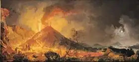 Volaire, Pierre Jacques: The Eruption of Vesuvius