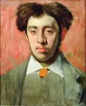 Degas, Edgar: Portrait of Albert Melida
