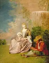 Watteau, Antoine: The Shy Lover