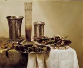 Heda, Gerrit Willemsz: The Dessert