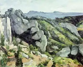 Cézanne, Paul: Rocks at L