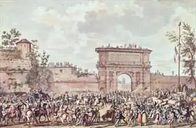 Vernet, Antoine Charles Horace: The Entry of the French into Milan, 25 Floreal An IV (14th May 1796)