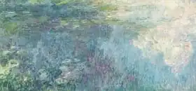 Monet, Claude: The Waterlilies - The Clouds (right side)