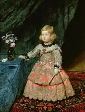 Velazquez, Diego: The Infanta Margarita Teresa of Spain in a Red Dress