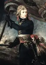 Gros, Antoine-Jean: General Bonaparte (1769-1821) on the Bridge at Arcole, 17th November 1796