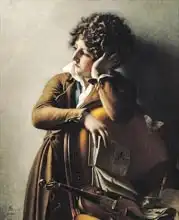 Girodet, Anne Louis: Portrait of Romainville-Trioson