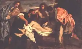 Tizian: The Entombment of Christ