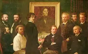 Fantin-Latour, Jean: Homage to Delacroix