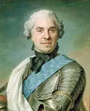 Tour, Maurice Quentin de la: Portrait of Maurice (1696-1750) Comte de Saxe