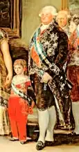 Goya, Francisco: The King and Queen of Spain, Charles IV and Maria Luisa, with their family