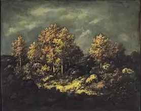 Diaz de la Pena, Narcisse Virgile: The Jean de Paris Heights in the Forest of Fontainebleau