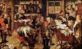 Brueghel, Pieter, the younger: The Village Lawyer