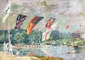 Sisley, Alfred: Regatta at Molesey