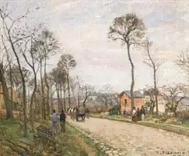 Pissarro, Camille: The Road from Louveciennes