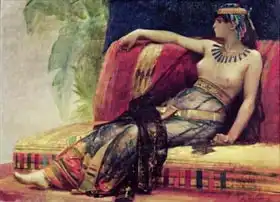 Cabanel, Alexander: Cleopatra (69-30 BC), preparatory study for 