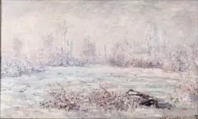 Monet, Claude: Frost near Vetheuil