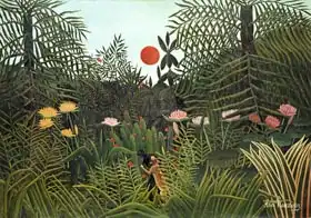 Rousseau, Henri: Negro Attacked by a Jaguar