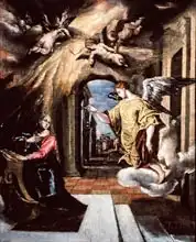 El Greco: The Annunciation, c.1570-73