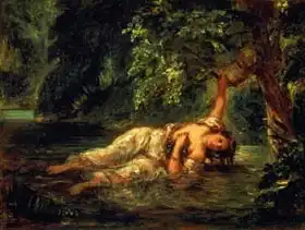 Delacroix, Eugene: The Death of Ophelia